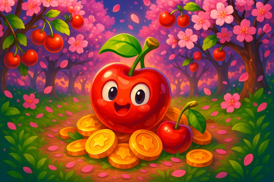 Cherry Orchard — free social game key art