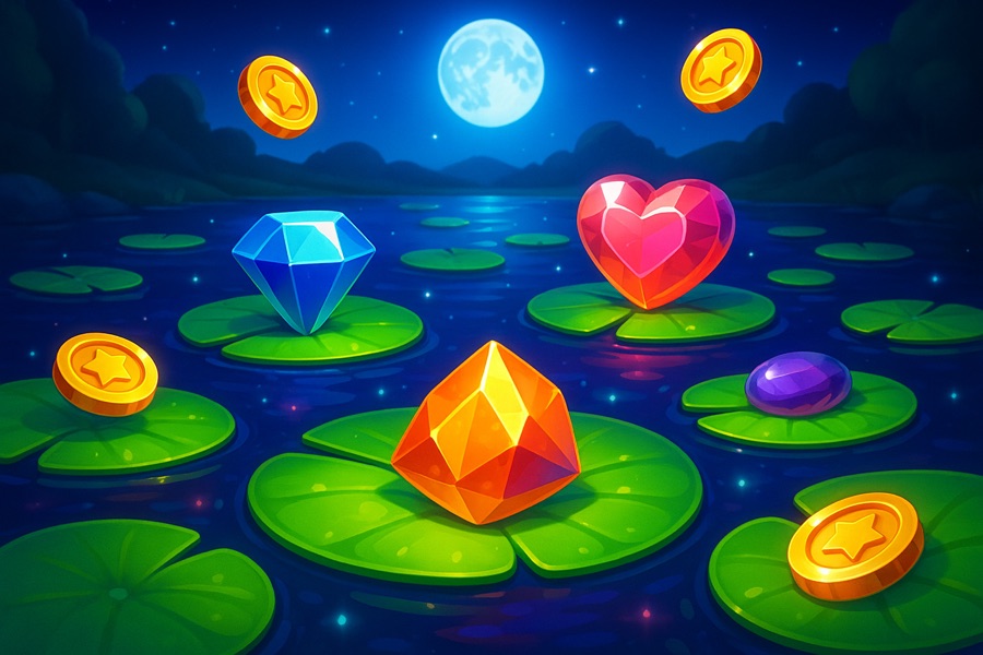 Enchanted Lake — free social game key art