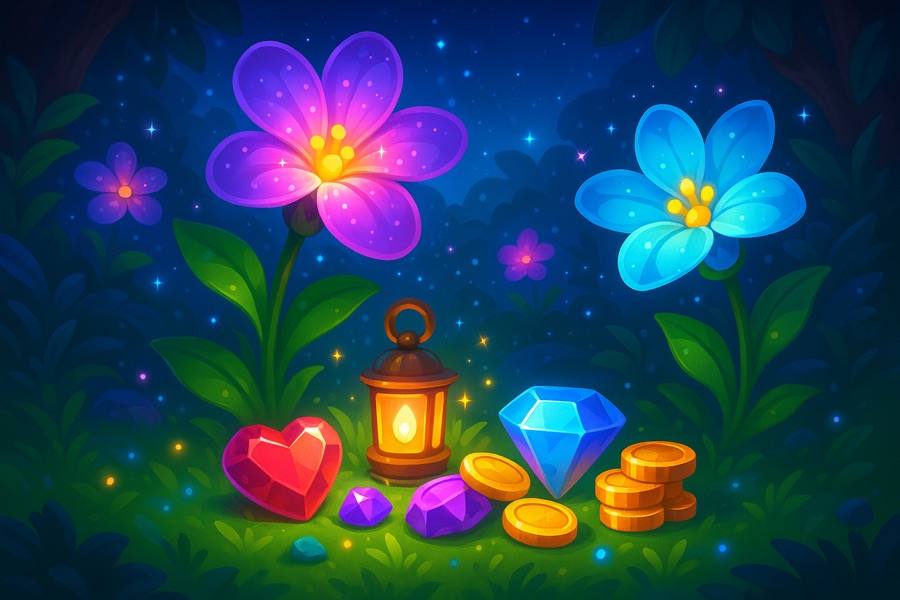 Fairy Glen — free social game key art
